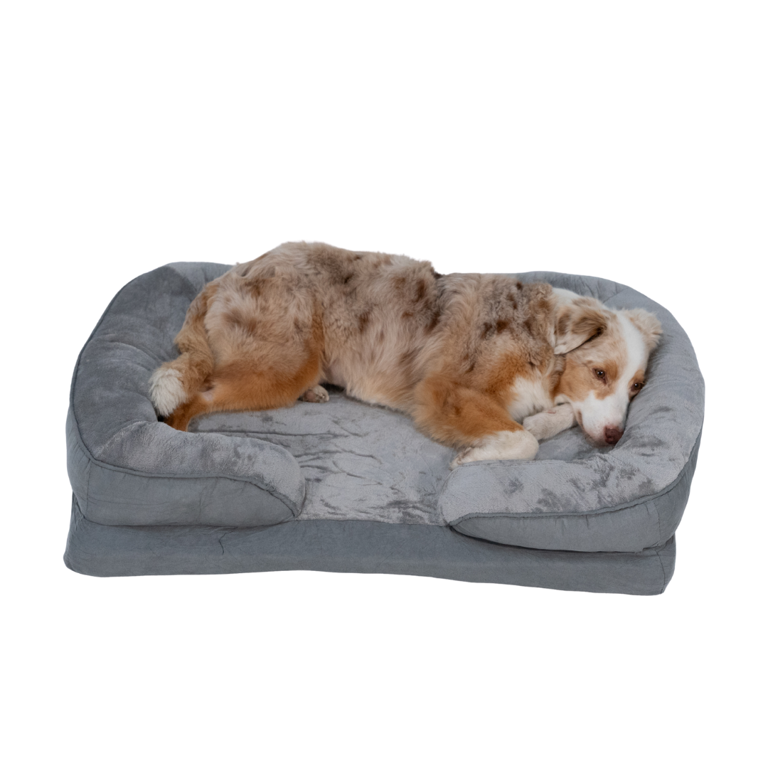 Hundebett mit waschbarem Bezug