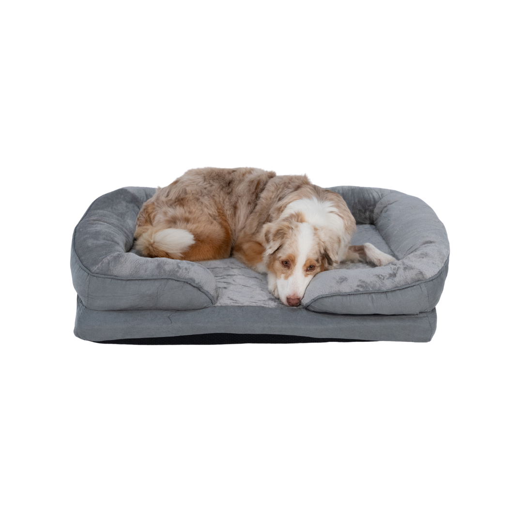 Hundebett mit waschbarem Bezug