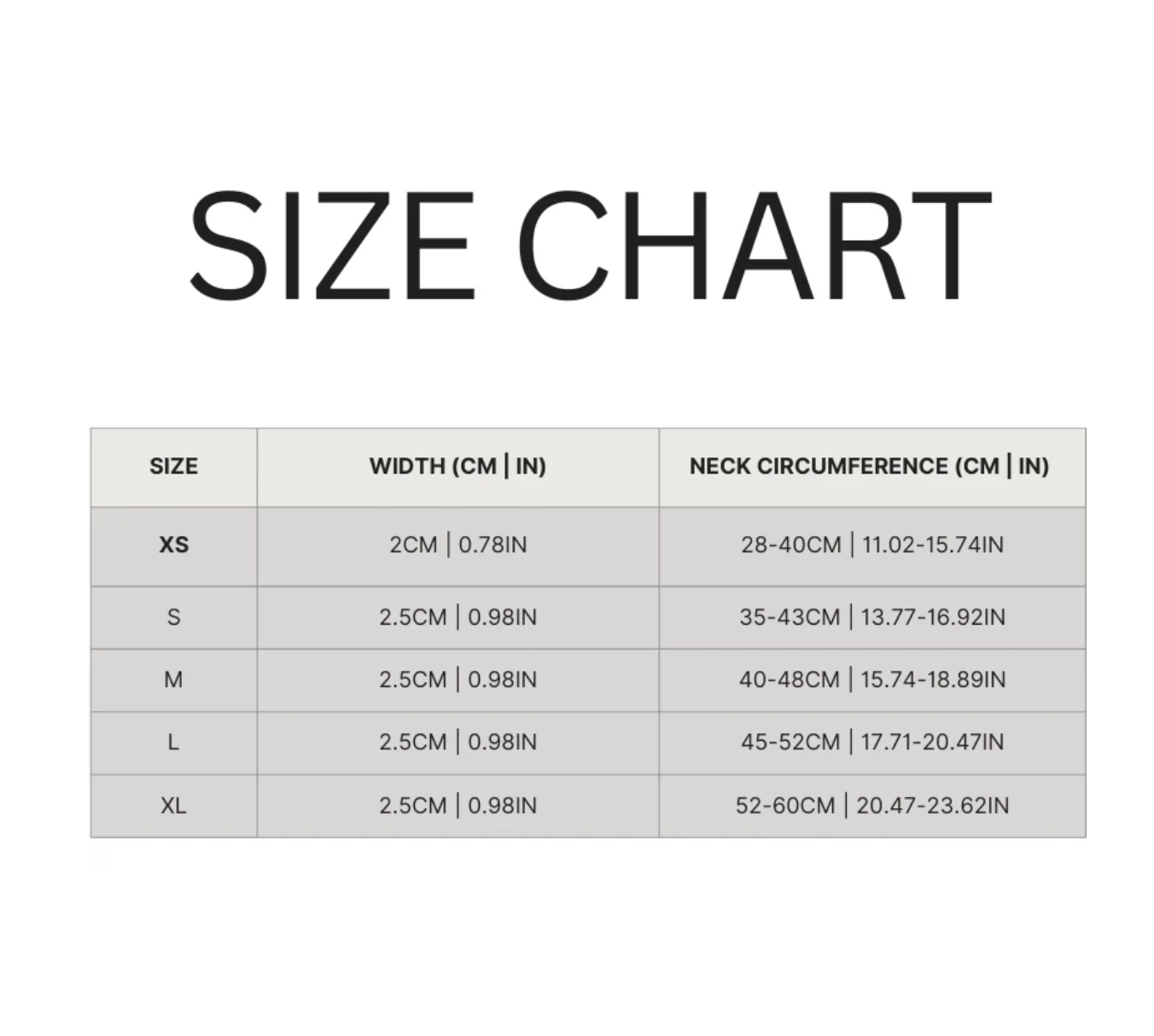 Leuchtendes Halsband