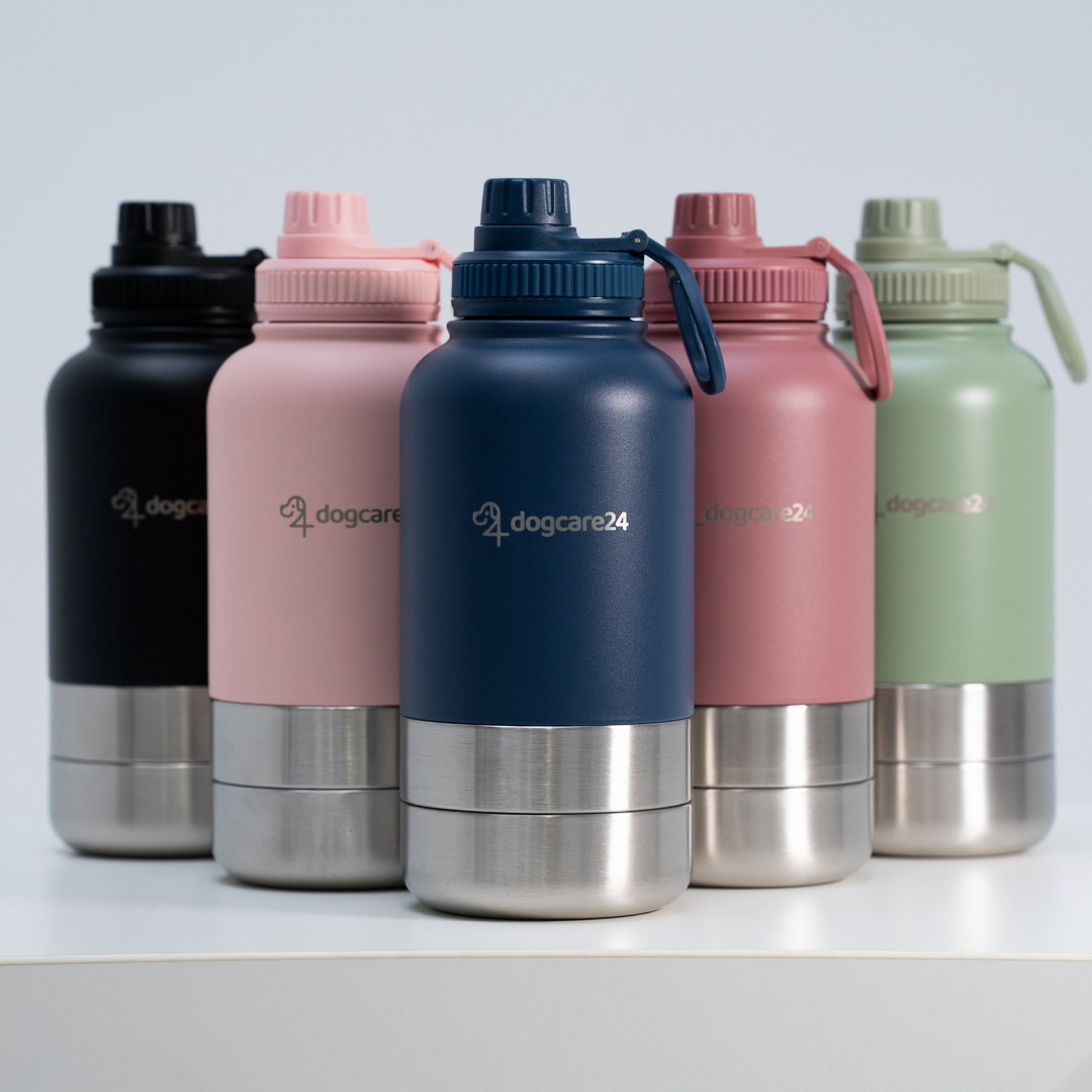 3in1 Bottle – Wasser, Futter & Napf in einem