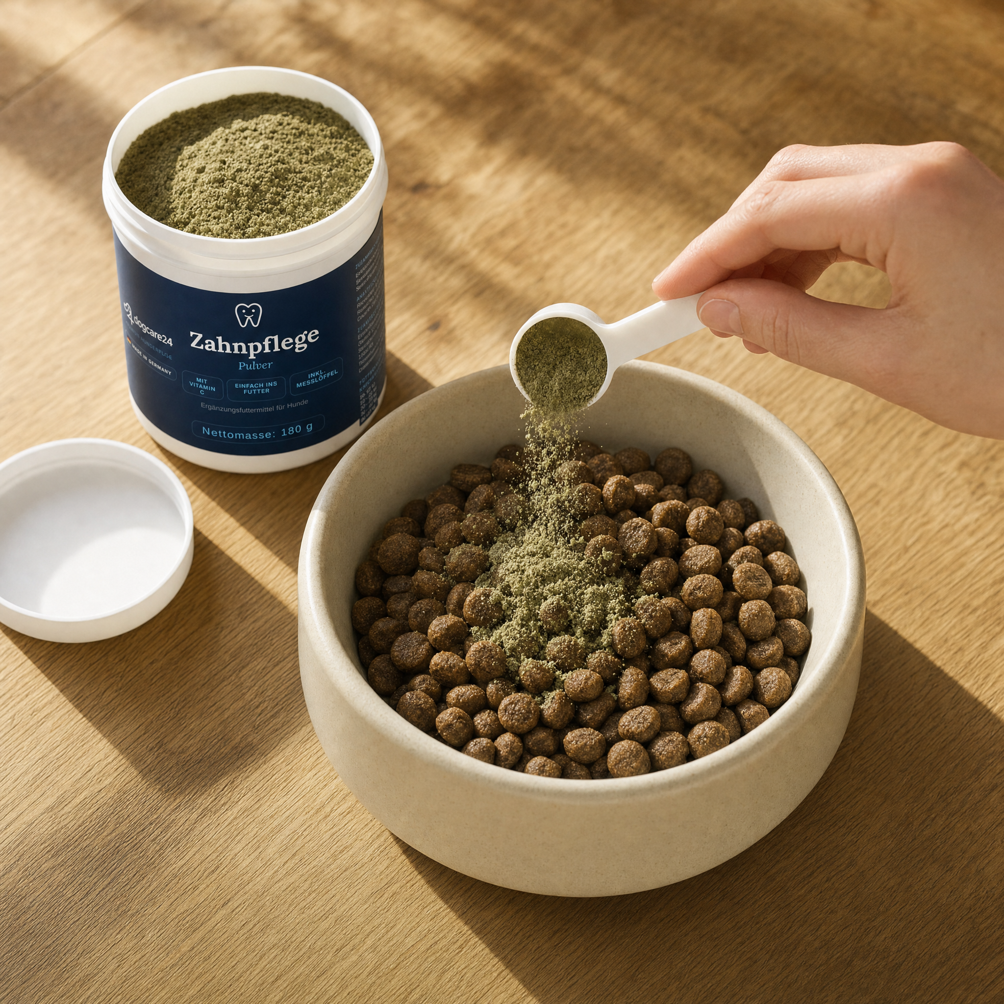 Zahnpflege Pulver für Hunde – 180g