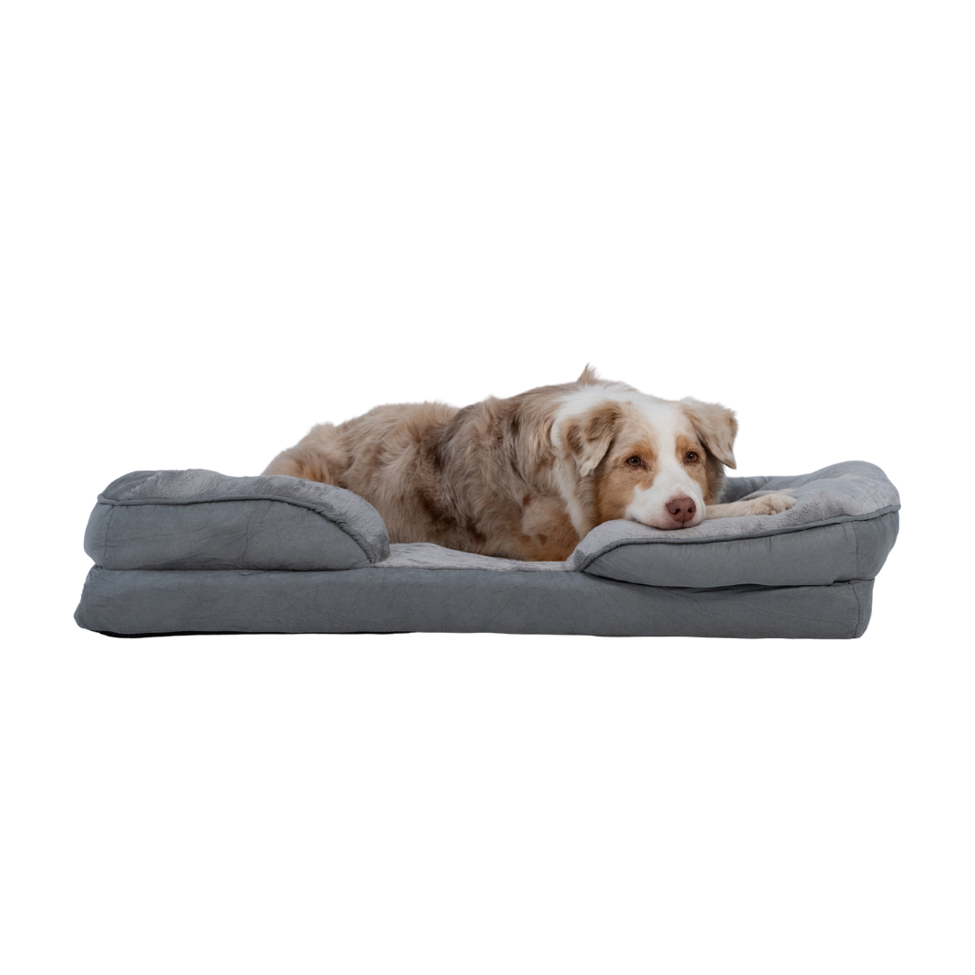 Hundebett mit waschbarem Bezug
