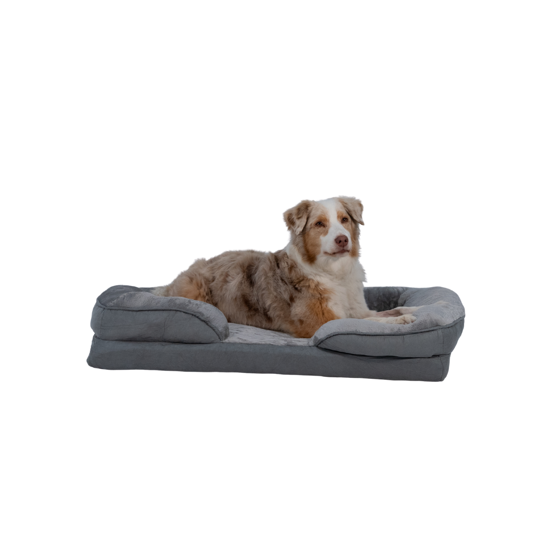 Hundebett mit waschbarem Bezug